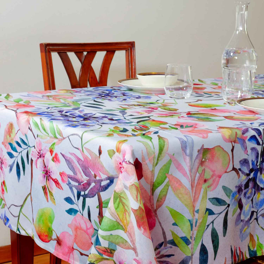 Tovaglia decoro Fiori Lilla