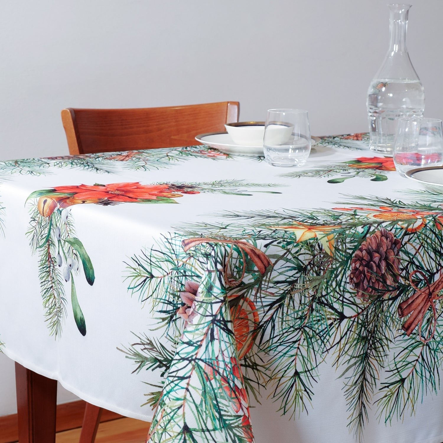 Tovaglia con decorazioni Natale 3