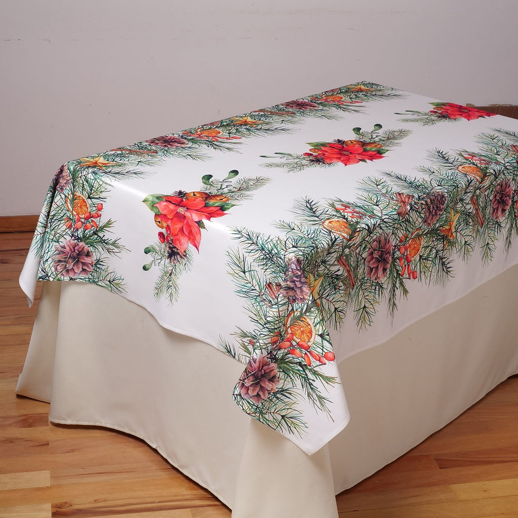 Tovaglia con decorazioni Natale 3