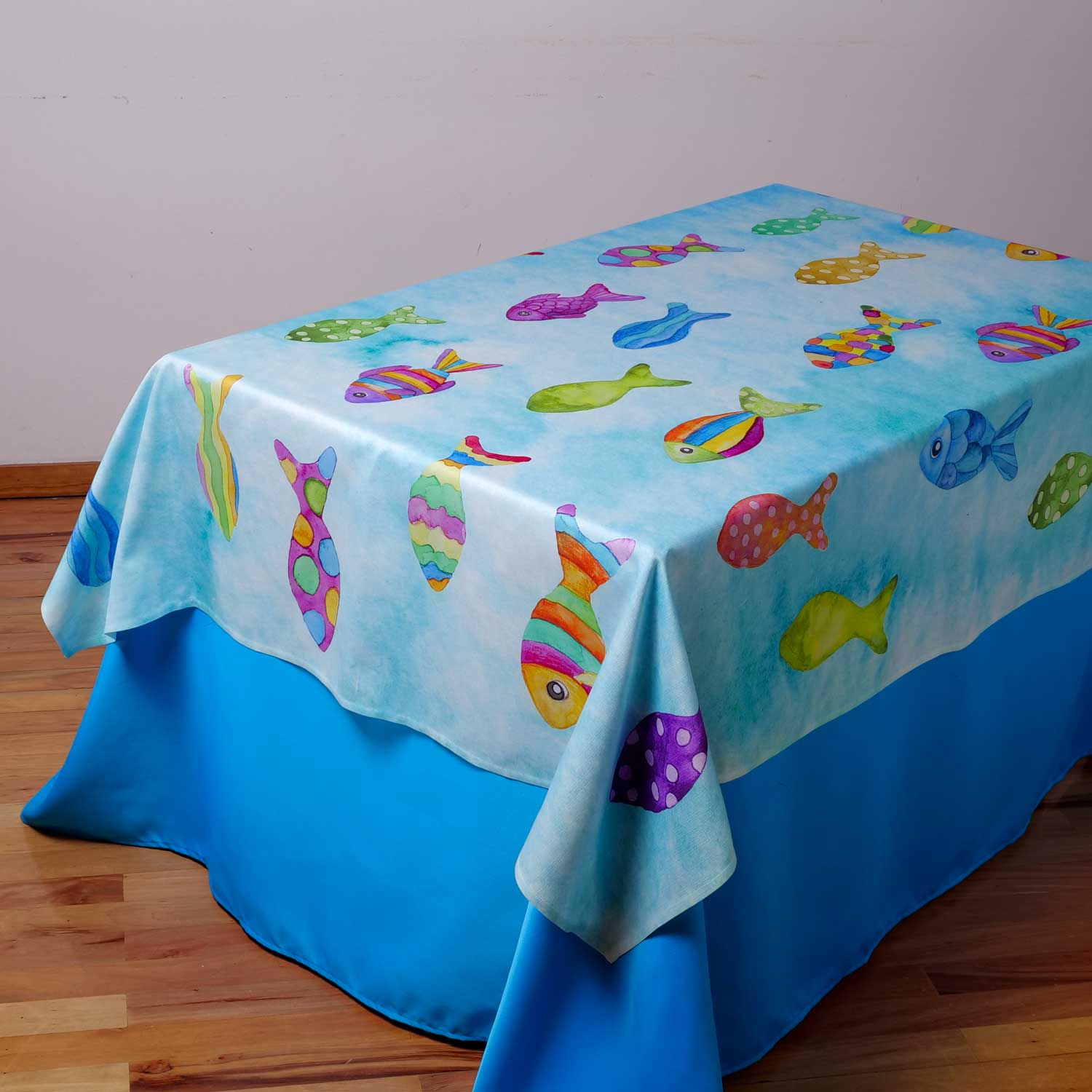 Tovaglia decoro Pesci Pittura