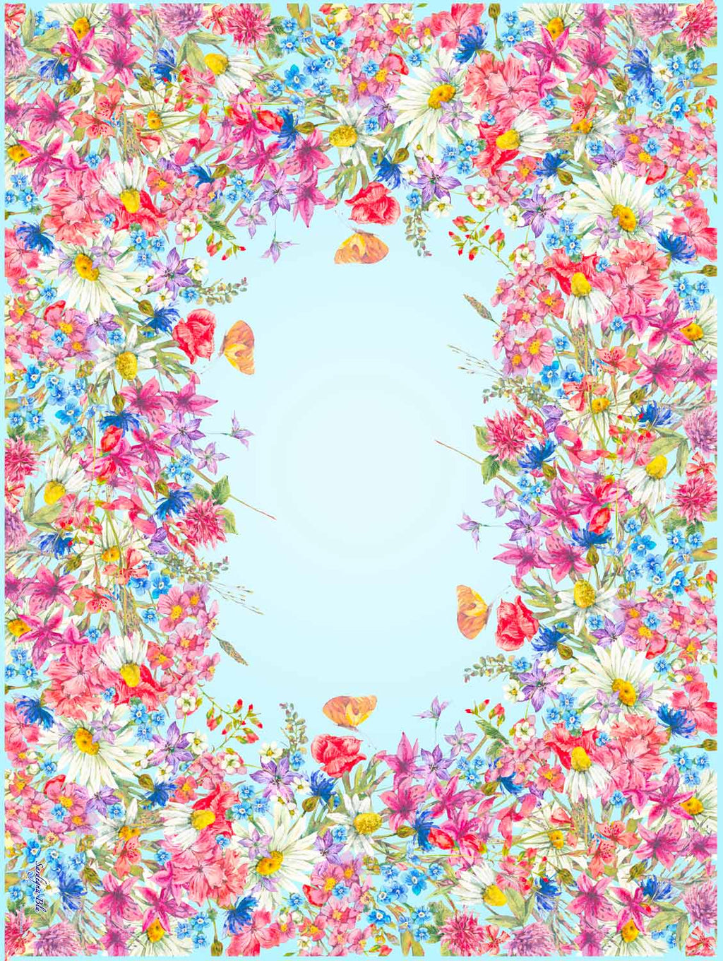 Tovaglia decoro Fiori