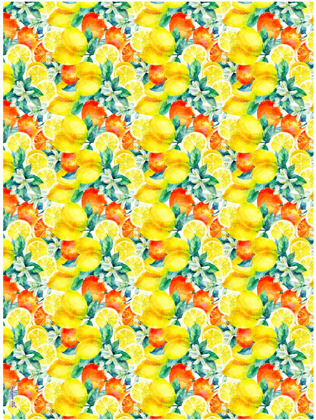 Tovaglia decoro Limoni